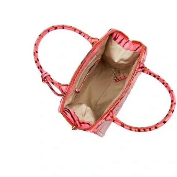 NWT Brahmin small Caroline pink feline ombré Melbourne bag. - Picture 4 of 5